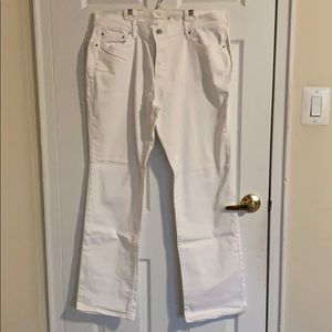 White Levi Jeans
